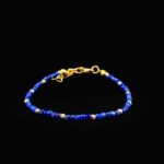 Lapis Lazuli Doğal Taş Çelik Bileklik - Görsel 6