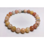 Pembe Opal Taşı Bileklik (8mm) - Görsel 2