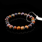 5A Kalite Pietersit Doğal Taş Bileklik (7-8mm) - Görsel 5