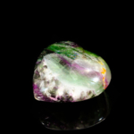 Rainbow Florit Doğal Taş Kalp - Görsel 19