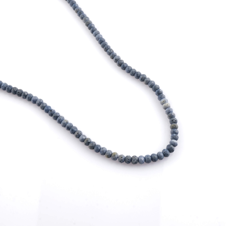 toptan doğal taş dizi mavi mercan 6mm rondel kesim profesyonel dizim için doğal taş
