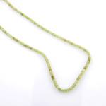 toptan doğal taş dizi zebercet peridot 2x3mm rondel kesim profesyonel dizim için doğal taş