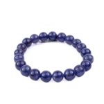 5A+ Kalite Safir Doğal Taş Bileklik (9-10mm) - Görsel 2