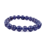 5A+ Kalite Safir Doğal Taş Bileklik (9-10mm) - Görsel 3