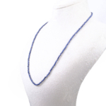 Orijinal Safir Doğal Taş Bayan Kolye (2mm) - Görsel 3