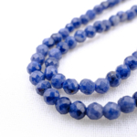 Orijinal Safir Doğal Taş Bayan Kolye (2mm) - Görsel 4