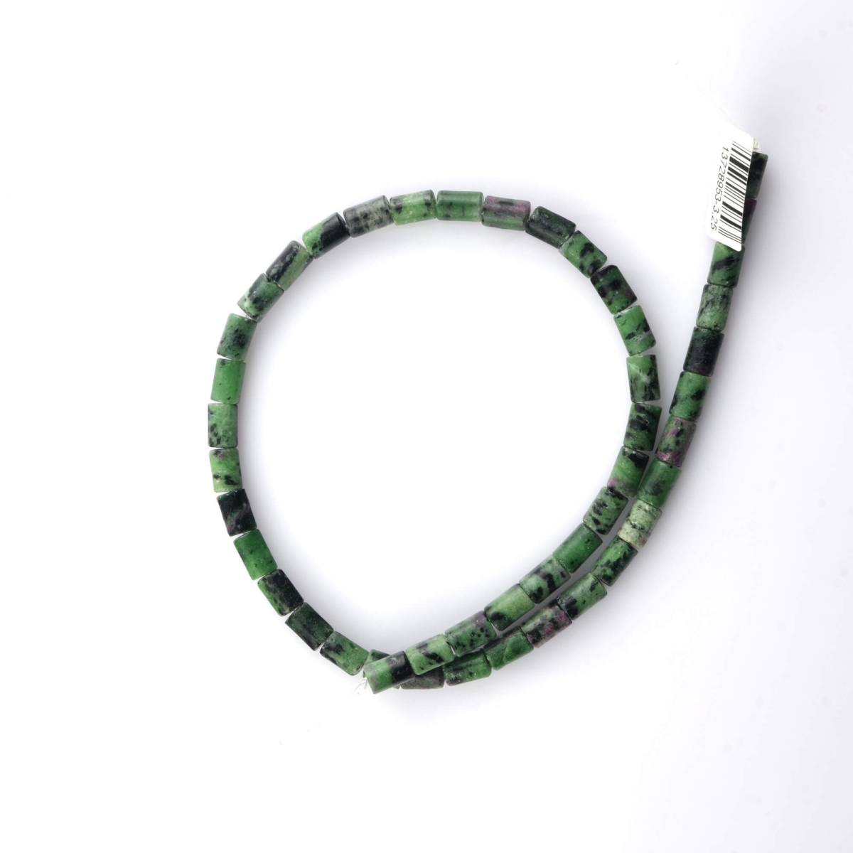 toptan doğal taş dizi anyolit 5x8mm silindir kesim profesyonel dizim için doğal taş