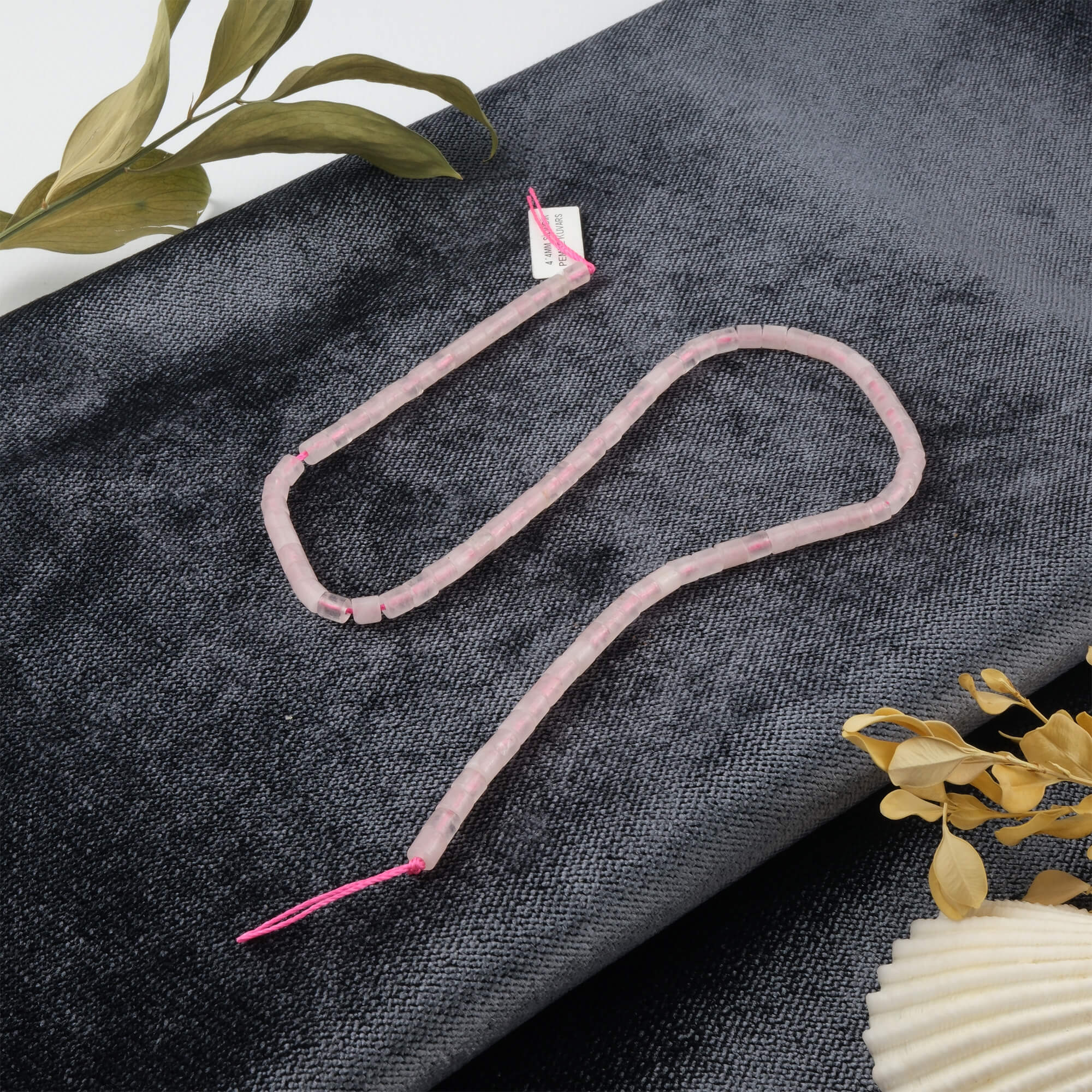 silindir-pembe-kuvars-dizi-dogal-tas-dizi-4x4mm-safir-tas-evi- (1) toptan doğal taş dizi pembe kuvars 4x4mm silindir kesim profesyonel dizim için doğal taş