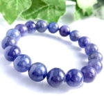 5A Kalite Safir Doğal Taş Bileklik (9-10mm) - Görsel 4