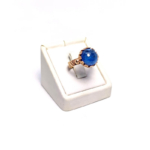 Tanzanit Kristali Gümüş Bayan Yüzük (6.2ct)