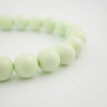 Orijinal Limon Turkuaz Doğal Taş Bileklik (8-9mm) - Görsel 8