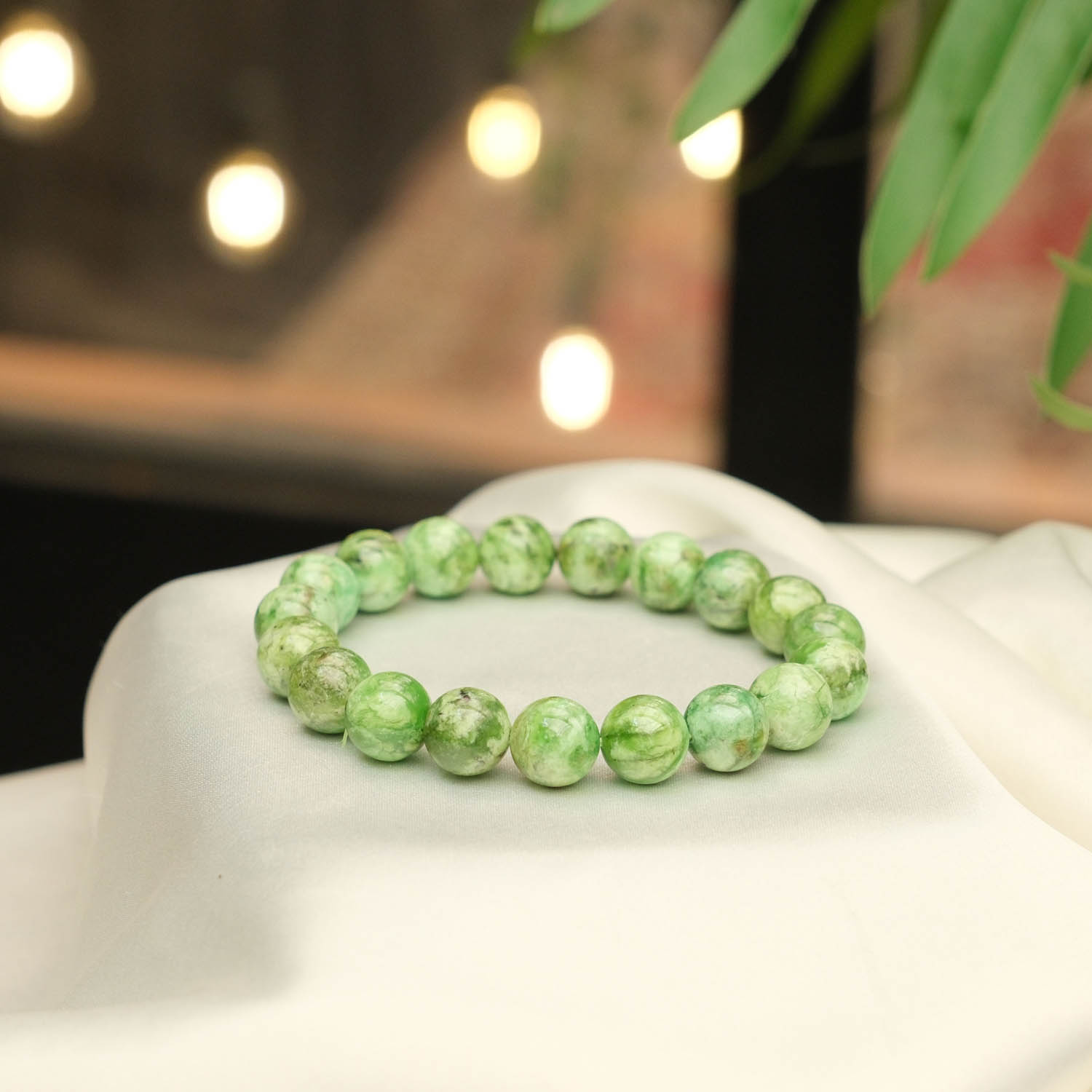 bracciale-pietra-variscite-verde-naturale-originale-5a-10-11mm-sfere Klassisches Design-Armband aus originalen 10-11mm 5A+ grünen Variscite-Natursteinen im glatten Rundperlen-Schliff.