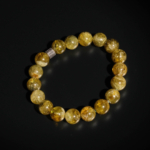 Pulsera de diseño adornada con cuentas de 10-11mm de gema de peridoto natural original calidad 6A+ y plata.