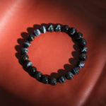 Pulsera de diseño de lujo para hombre adornada con cuentas de 8-9mm de gema de ojo de tigre azul natural original calidad 6A+.