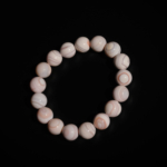 Pulsera de diseño elegante adornada con cuentas de 12-13mm de gema de ágata mexicana natural original calidad 7A+.