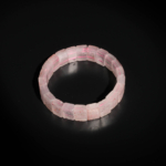Pulsera de diseño elegante adornada con cuentas de gema super seven natural original corte rolex.