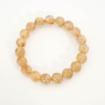 Sertifikalı 10A+ VIP Kalite Altın Rutil Kuvars (Golden Healer) Taşı Bileklik (10,22-10,28mm) - Görsel 5