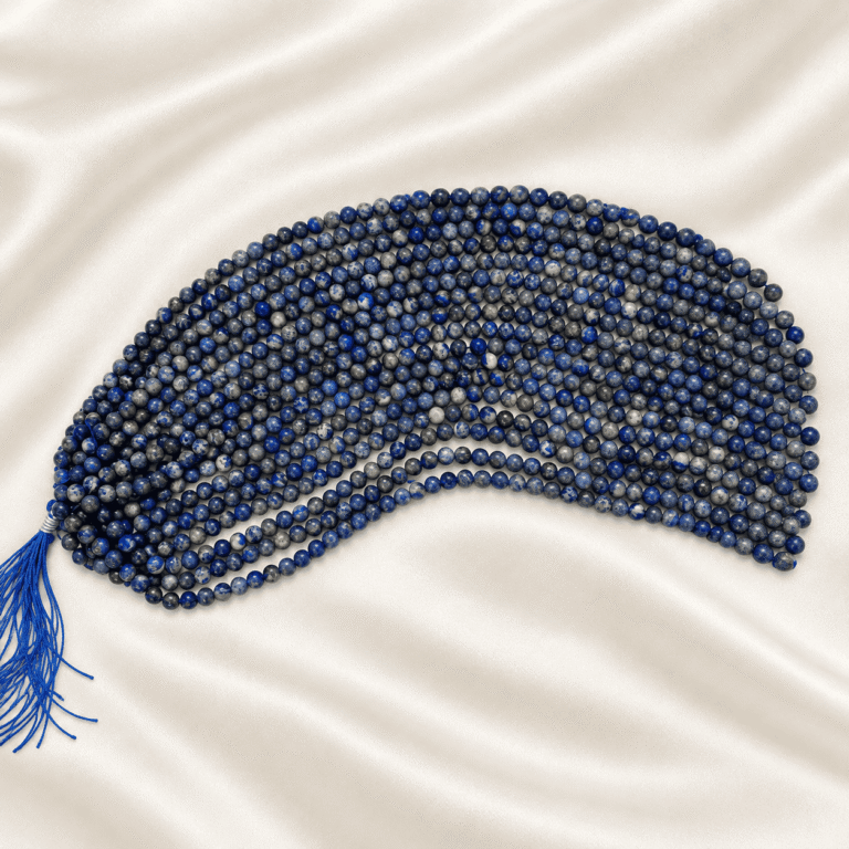 8 mm Lapis Lazuli doğal taş dizi boncuk
