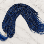 Takı tasarımı için 2x4 mm dikdörtgen Lapis Lazuli doğal taş boncuk