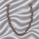 5-6MM İNCİ YANDAN DELİKLİ MOR, görsel 3
