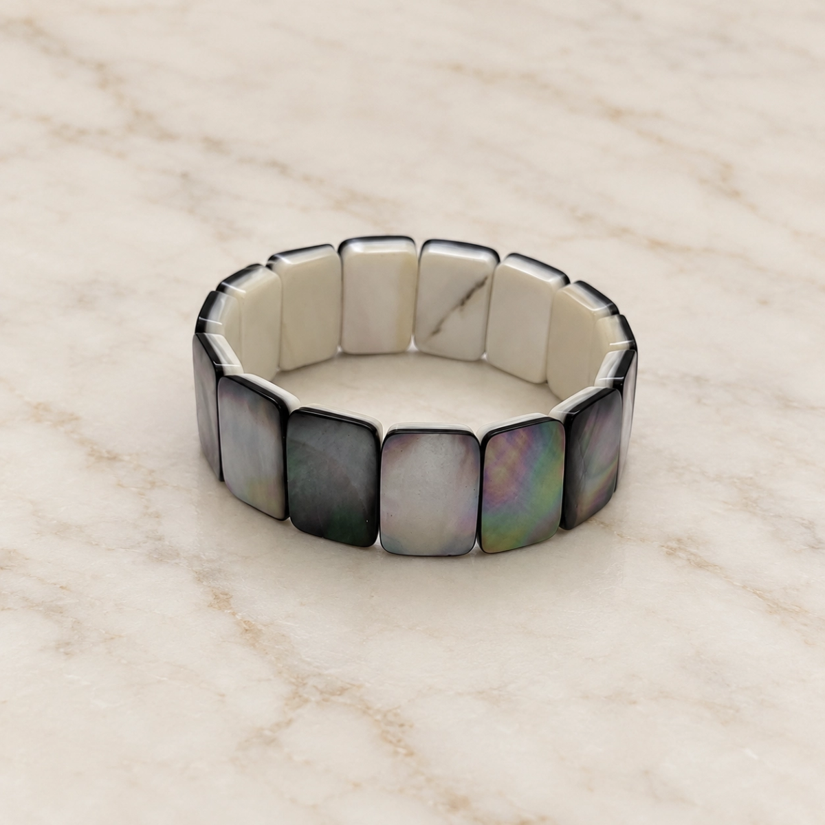 SİYAH OKYANUS SEDEF ROLEKS Bileklik, görsel 2